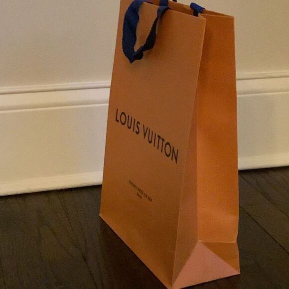 Louis Vuitton 10”x14”x4” Empty Gift Shopping Bag - Empty Replacement Tote - Picture 5 of 6